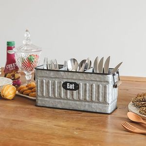 Hot Sale Metal 3-Compartment Spoon Fork Cutlery Holder in Affordable Price From Indian Exporter - Product Image 2