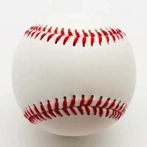Pelota de bateo de relleno suave de béisbol de corcho de entrenamiento de calidad Premium adecuada para bate de béisbol de aleación espuma de goma costura a mano - Product Image 4