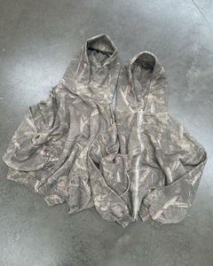 Sudadera con Capucha de Alta Calidad con Efecto Ácido y Desgastado por el Sol, Corte Personalizado, Estilo Casual Holgado y Oversize - Product Image 5