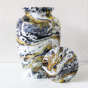 Vente en gros Urne funéraire souvenir personnalisée pour homme femme Urne de stockage de cendres par un fournisseur indien - Product Image 2