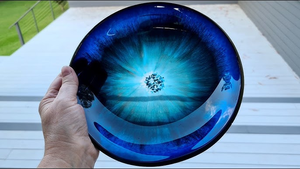 Ensaladera de resina de cocina y mesa, nuevo diseño, cuenco de resina para servir, vajilla hecha a mano para el hogar y el jardín, cuencos personalizados - Product Image 2