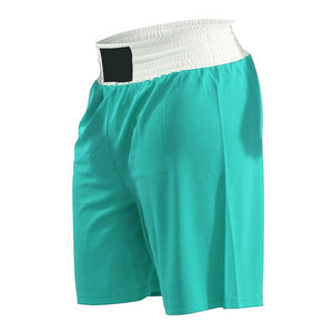 Pantalones cortos de boxeo de Muay Thai MMA de poliéster/nailon transpirable con logotipo personalizado - Product Image 2
