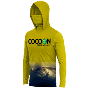 Sublimación personalizada 100% poliéster Sudadera con capucha para adultos Ropa de pesca de secado rápido UPF 50 + Camisetas transpirables de talla grande UV - Product Image 3