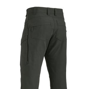 Pantalones Cargo para hombre, impermeables, para exteriores, elásticos, para senderismo, caza, informales, con múltiples solapas, bolsillo, uniforme táctico, Camuflaje - Product Image 3