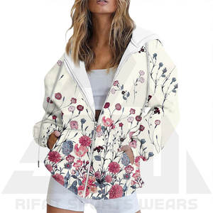 Sudadera con Capucha de Invierno para Mujer, Diseño Personalizado, Sublimación, Manga Larga, Estampado Moderno, Informal, para Uso Diario - Product Image 2