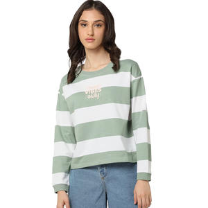 Sudadera de invierno Premium para mujer superventas, sudaderas ajustadas con cuello redondo, diseño personalizado, tejido informal, Spandex/algodón rápido - Product Image 3