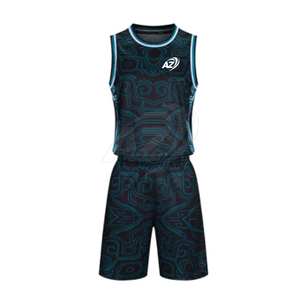 Uniforme de baloncesto de último diseño uniforme de baloncesto hecho a medida ropa deportiva uniforme de baloncesto para hombres - Product Image 1