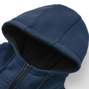 Ensemble de survêtement en coton vierge personnalisé pour hommes, ensembles de sweat-shirts à capuche, pull-over, jogging uni, molleton technique, pantalon de jogging - Product Image 5