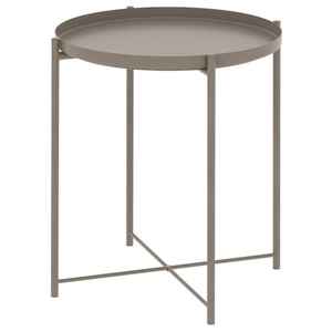 Mesa de centro de metal pequeña moderna con acabado en polvo como mesa auxiliar para sofá en sala de estar muebles para el hogar - Product Image 5