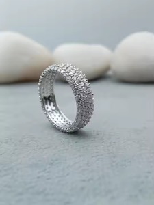 2024 Hot Sale Women Wedding Ring Excellent Cutting 3 Carat Diamond Ring Lab Grown <b>Cushion</b> Shape Diamond 14k <b>Gold</b> Ring - Product Image 6