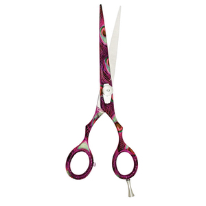 กรรไกรตัดผม Super Cut 440c กรรไกรตัดผมใบมีดคมตรงพร้อมที่วางนิ้วเงินปรับได้ - Product Image 6