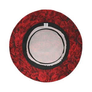 หมวกถังกุหลาบสีแดงหมวกฤดูร้อนสําหรับ Unisex ปีกสั้นคุณภาพสูง INJAE VINA Headwear ผลิตในโรงงานเวียดนาม - Product Image 3