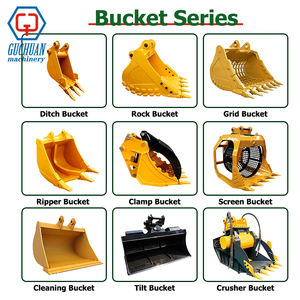 Guchuan Zware Graafmachine Emmer Steen Emmer Voor <span class=keywords><strong>Komatsu</strong></span> Rups Hyundai Mini Graafmachine Lader Trekker Emmer - Product Image 4