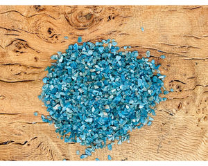 Pierres de cristal d'apatite bleue naturelles, pierres roulées, mascotte sculptée, 3 à 5 mm, pour la vente en gros - Product Image 5