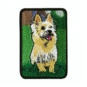 Pas de minimum personnalisé Logo patchs de broderie 3D mignon Animal Design machines Patch pour enfants chemises sweats à capuche coeur chapeau brodé - Product Image 1