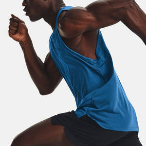 À la mode hommes t-shirts et réservoirs haute qualité Gym grande taille été solide Tennis sport gilet hommes débardeur - Product Image 4