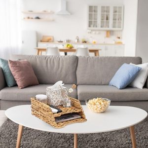 Organiseurs de bureau et de tiroirs, panier à dossiers en jacinthe d'eau, porte-revues, porte-documents, plateau à feuilles - Product Image 6