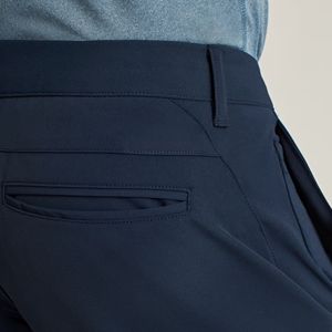 Pantalones Chinos Casuales de Talle Medio Recto Estilo Waffle para Hombre, Talla Americana Premium, OEM Personalizado, Color Azul Marino, Mejor Oferta con MOQ Bajo - Product Image 5