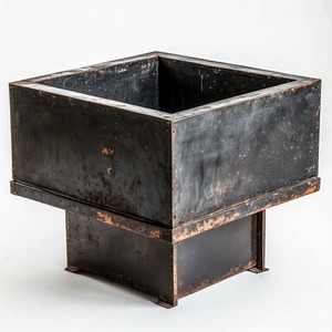 IronEmber Classic Steel Firepit with Heat Resistant Base <b>for</b> Outdoor Garden Patio Heating <b>Camping</b> and Decoration Use - Product Image 3