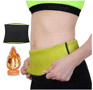 Fitness sportif transpiration lourde corps Abdomen façonnage ventre tuck sueur induisant auto-chauffant taille tondeuse bandeau amincissant <span class=keywords><strong>ceinture</strong></span> - Product Image 2