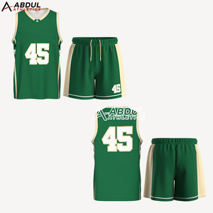 Ensemble d'uniformes de basket-ball en tissu doux et respirant, confortable à porter, adapté aux clubs sportifs, aux équipes scolaires et au quotidien - Product Image 5