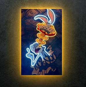 Led art affiche néon éclairage décoration mode <span class=keywords><strong>pop</strong></span> décoration vente chaude - Product Image 5