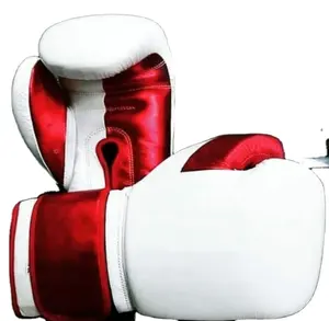 ถุงมือชกมวย MMA สำหรับเด็กผู้ใหญ่อุปกรณ์ยิมถุงมือชกมวยทนทานต่อการฉีกขาดแบบออกแบบได้ตามต้องการ