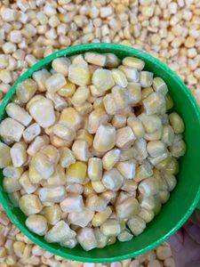 Maíz dulce congelado de grado A de primera calidad IQF 1KG a granel, envasado al vacío, fácil ebullición en 2 minutos/cocción al vapor/verduras frescas peladas en microondas - Product Image 5