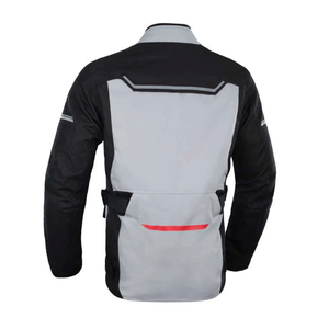 Veste textile moto la plus vendue pour homme Blouson blindé imperméable noir jaune aventure touring moto Cordura - Product Image 5