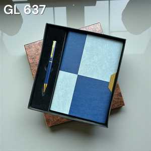Ensemble cadeau d'affaires 2 en 1 sur demande, stylo à bille et carnet, fabrication artisanale, meilleur design pour Noël, prix compétitif - Product Image 2