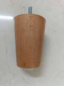 ขาเฟอร์นิเจอร์ไม้วอลนัทแข็งแบบคลาสสิกพร้อมล้อลูกล้อสำหรับโครงการ DIY สำหรับรับประทานอาหารโซฟาโซฟาเตียงนอนตู้