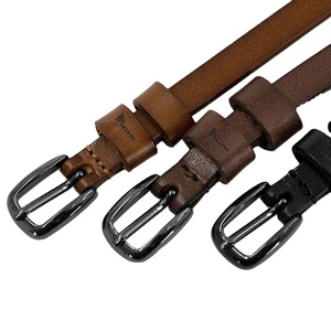 Genuine Cowhide Leather Belt for Men <b>Adjustable</b> Strap Premium Quality Classic Casual Formal Durable Waist Belt For Bulk Order - Product Image 3