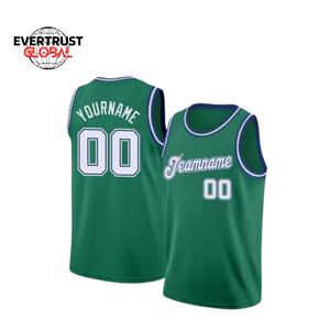 Customized Digital Print Basketball Jerseys Team Logo Plus Size Breathable Anti-Bacterial Quick Dry Summer Sportswear Reversible - Product Image 3