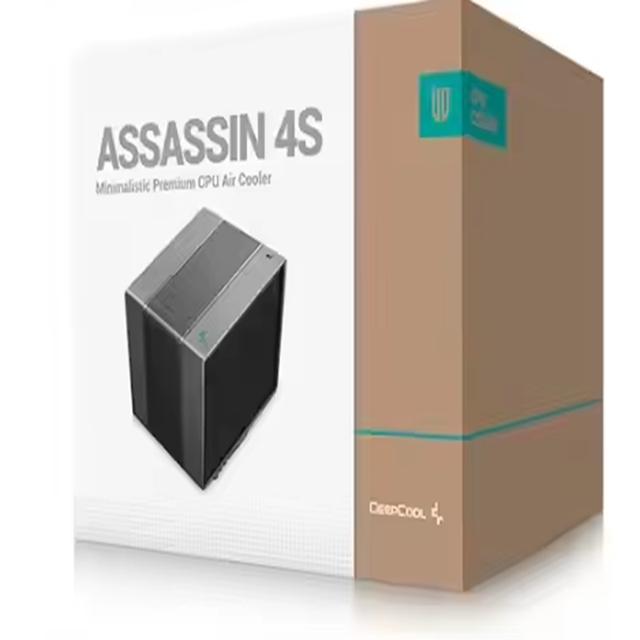 New Stock DeepCool ASSASSIN 4S White Ball Bearing Copper & Aluminum Air Cooler for Computer Case CPU Gaming Cooling