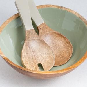 ช้อนไม้ทำมือ ด้ามยาว สำหรับกาแฟ ช้อนคนในครัว - Product Image 5