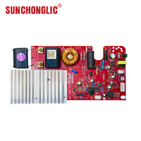 Carte de circuit imprimé universelle professionnelle pour plaque à induction, à remplacement rapide, pour réparation électrique, montage encastré, conception sécurisée