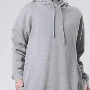 Jersey de mujer de último diseño 2025, ropa de calle, Sudadera con capucha larga islámica modesta, sudaderas con hombros caídos de alta calidad y bajo precio para mujer - Product Image 2