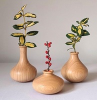 Pot de fleurs suspendu élégant en bambou, fait main, écologique, pour plantes hydroponiques d'intérieur, décoration murale pour la maison et la cuisine