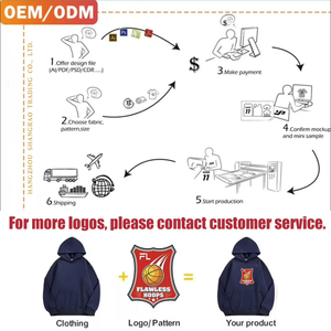 <b>Men's</b> Tracksuit Fashion Hoodie Sweatpants Custom Logo Printed 2-Piece Set Winter Fleece Anti-Bacterial Breathable Quick 2 Pcs - Product Image 2