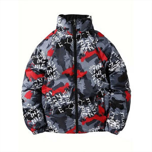 Nouveau design de vestes doudoune sur pied pour hommes vêtements d'hiver veste en duvet à col montant pour hommes - Product Image 1