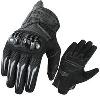 Gants de haute qualité pour moto vélo gants de moto en cuir personnalisés gants de Motocross hommes été moto écran tactile