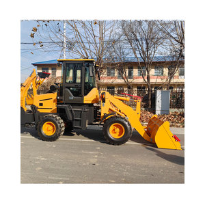 Venta Directa de Fábrica, Excavadora 4x4, Retroexcavadora, Excavadora de Servicio Pesado Multifuncional, Carga, China - Product Image 3