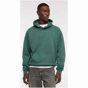 เสื้อฮู้ดดี้สตรีทแวร์คุณภาพสูง ขนาดใหญ่พิเศษ ผลิตจากผ้าฝ้ายฟลีซ 100% เหมาะสำหรับทั้งผู้ชายและผู้หญิง - Product Image 1