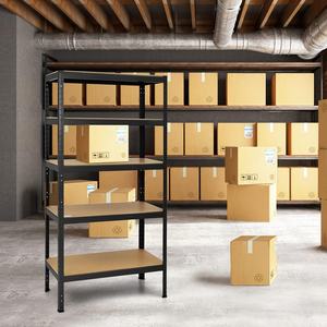 رف عالي الجودة بخمس طبقات مقاس 180×90×40 سم، رفوف صناعية للمستودعات - Product Image 5