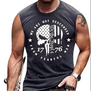 Vente à chaud Qualité supérieure Débardeur pour homme Impression par sublimation Service OEM Débardeur surdimensionné de dernière conception pour homme - Product Image 1