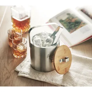 Customized KOKKOLA Secchiello Elegant Personalized Stainless Steel Rust Resistant Party <b>Ice</b> <b>Bucket</b> and Beverage Tubs - Product Image 2