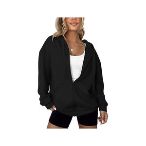 Streetwear de haute qualité pour femmes sweats à capuche surdimensionnés pull personnalisé surdimensionné unisexe sweats à capuche pour femmes sweat à capuche décontracté - Product Image 3