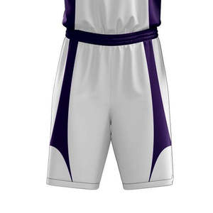 Conjunto de ropa deportiva de baloncesto de poliéster 100% de alta calidad, personalizable y transpirable, venta al por mayor, Kit de partido de liga de talla grande - Product Image 5