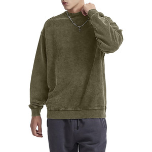 Vente en gros 350gsm sweats à capuche unisexes 100% coton mélangé pull à capuche de haute qualité hommes basiques sweat à capuche et sweat-shirt surdimensionnés - Product Image 6