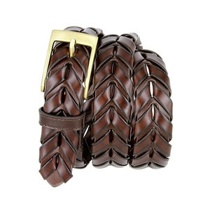 Ceinture en cuir véritable pour homme, décontractée, 100% cuir de vache, motif crocodile, boucle en métal argenté, design viral - Product Image 3